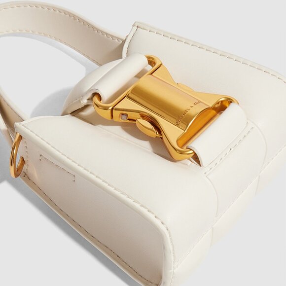 Charles & Keith Ivy Top Handle Mini Bag - Brand NEW! - Picture 2 of 7